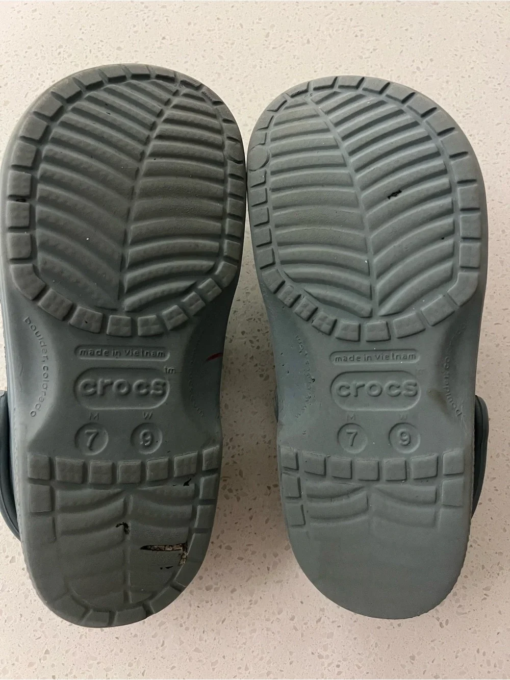 CROCS Men's Slate Blue Classic Slip-On Clog